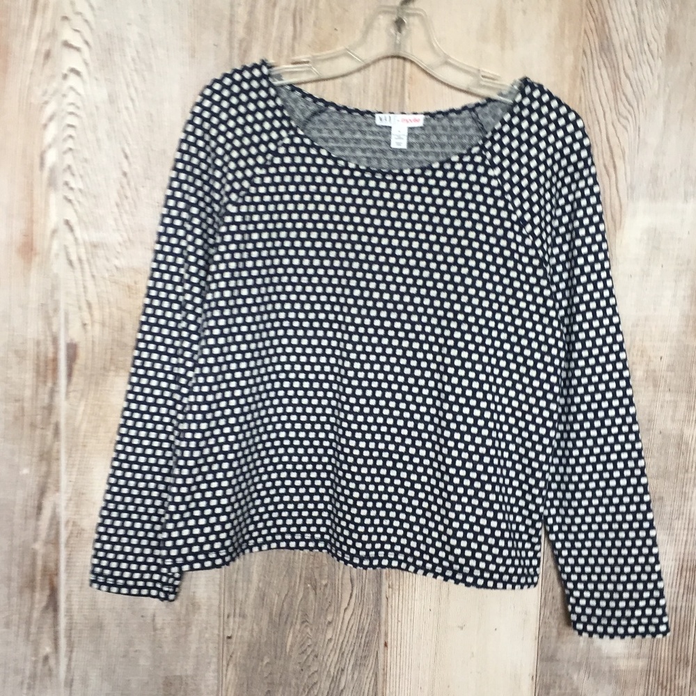 Scoop Neck Raglan Sleeve  top M